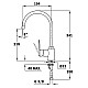 Заказать Смеситель для кухни Teka IN 995 53995120FY в магазине сантехники Santeh-Crystal.ru
