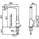 Заказать Смеситель для кухни Creavit Avangart AG8500G в магазине сантехники Santeh-Crystal.ru