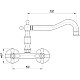 Приобрести Смеситель для кухни Migliore Princeton Plus ML.CUC-8052.CR в магазине сантехники Santeh-Crystal.ru