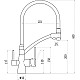 Приобрести Смеситель для кухни с подключением к фильтру Savol S-L1805-04 в магазине сантехники Santeh-Crystal.ru