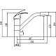 Приобрести Смеситель для кухни с подключением к фильтру Savol S-L1321L в магазине сантехники Santeh-Crystal.ru
