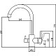 Купить Смеситель для кухни с подключением к фильтру Savol S-L1802 в магазине сантехники Santeh-Crystal.ru