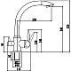 Заказать Смеситель для кухни с подключением к фильтру Savol S-L1699 в магазине сантехники Santeh-Crystal.ru