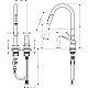 Заказать Смеситель для кухни Axor Citterio M 34822800 в магазине сантехники Santeh-Crystal.ru