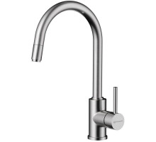 Смеситель для кухни Omoikiri Shinagawa-S-BN нержавеющая сталь 4994336