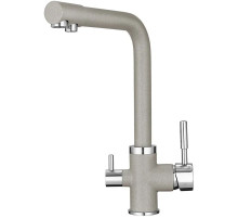 Смеситель для кухни с подключением к фильтру Granula базальт 2015bt