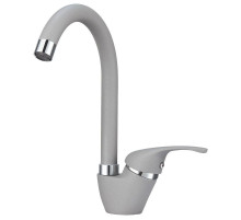 Смеситель для кухни Granula алюминиум 1024al