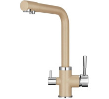 Смеситель для кухни с подключением к фильтру Granula песок 2015sa