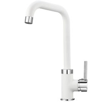 Смеситель для кухни Granula арктик 0041wh