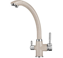 Смеситель для кухни с подключением к фильтру Granula пирит 2167pr