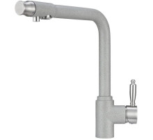 Смеситель для кухни с подключением к фильтру Granula базальт 2301bt