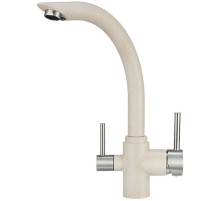 Смеситель для кухни с подключением к фильтру Granula пирит 2304pr