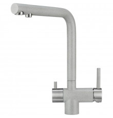 Смеситель для кухни с подключением к фильтру Granula базальт 2305bt