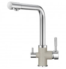 Смеситель для кухни с подключением к фильтру Granula базальт 3015bt