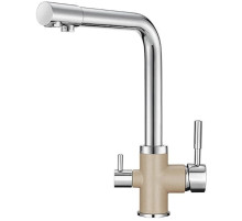 Смеситель для кухни с подключением к фильтру Granula песок 3015sa