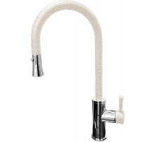 Смеситель для кухни GranFest белый 7652