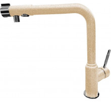 Смеситель для кухни с подключением к фильтру GranFest песок 7671