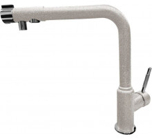 Смеситель для кухни с подключением к фильтру GranFest серый 7671