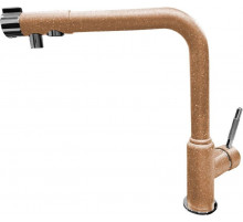 Смеситель для кухни с подключением к фильтру GranFest терракот 7671