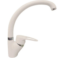 Смеситель для кухни GranFest белый 1024