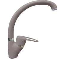 Смеситель для кухни GranFest серый 1024