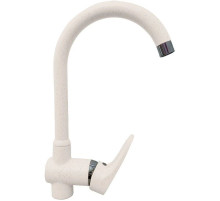 Смеситель для кухни GranFest белый 3023