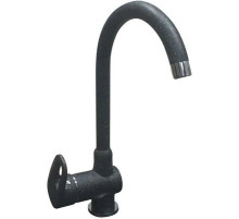 Смеситель для кухни GranFest черный 3023