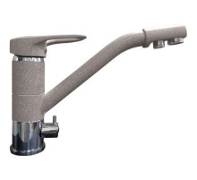 Смеситель для кухни с подключением к фильтру GranFest серый 2624-1