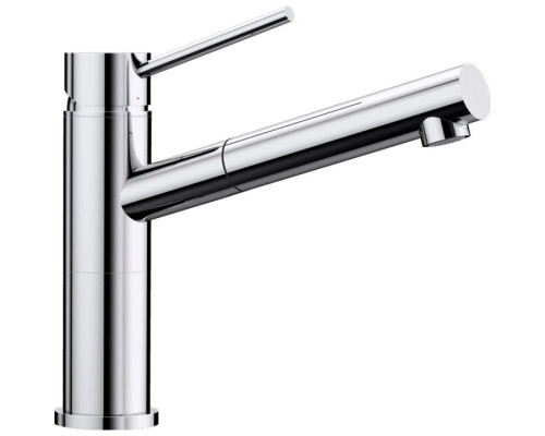 Купить Смеситель для кухни Blanco Alta-S Compact Хром 515122 в магазине сантехники Santeh-Crystal.ru