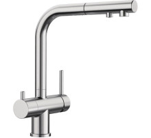 Смеситель для кухни с подключением к фильтру Blanco Fontas-S II нержавеющая сталь 525199