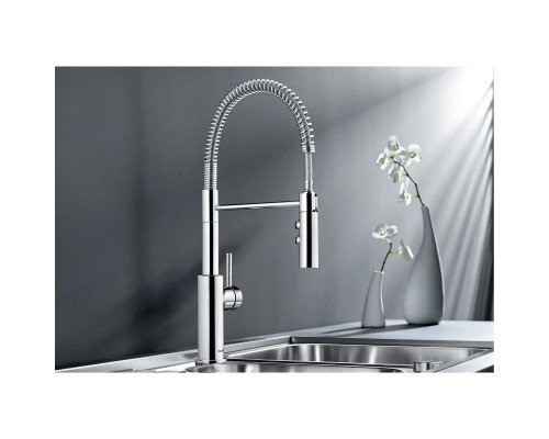 Купить Смеситель для кухни Blanco Catris-S хром 521476 в магазине сантехники Santeh-Crystal.ru