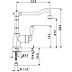 Приобрести Смеситель для кухни Migliore Ermitage ML.CUC-7083.BI.DO в магазине сантехники Santeh-Crystal.ru