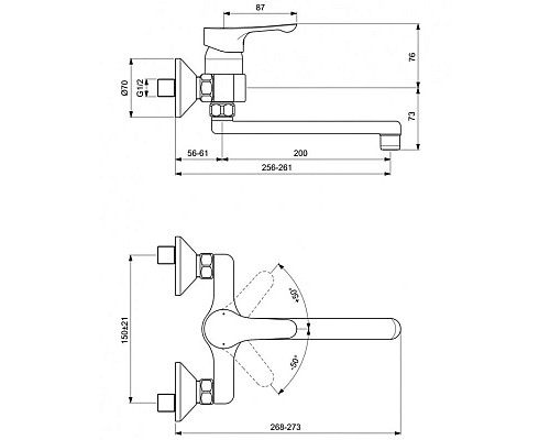 Заказать Смеситель для кухни Ideal Standard Alpha BC661AA в магазине сантехники Santeh-Crystal.ru