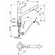 Купить Смеситель для кухни CoolStart Ideal Standard Ceralook BC297GN в магазине сантехники Santeh-Crystal.ru