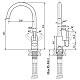 Заказать Смеситель для кухни Paulmark Holstein Ho212063-331 в магазине сантехники Santeh-Crystal.ru