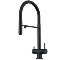 Смеситель для кухни с подключением к фильтру Omoikiri Kanto-GB графит 4994356