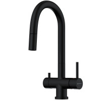 Смеситель для кухни с подключением к фильтру Omoikiri Akita-S-GB графит 4994359