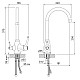 Приобрести Смеситель для кухни с подключением к фильтру IDDIS Oldie OLDSBF0i05 в магазине сантехники Santeh-Crystal.ru