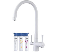 Смеситель для кухни с фильтром Lemark Comfort LM3075W + H851P00