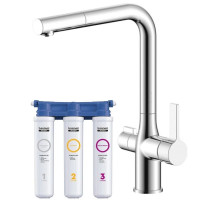 Смеситель для кухни с фильтром IDDIS Pure PURSBFLi05 + H851P00