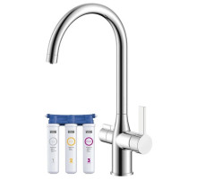 Смеситель для кухни с фильтром IDDIS Pure PURSBFJi05 + H851P00