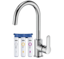 Смеситель для кухни с фильтром IDDIS Cuba CUBSBFJi05 + H851P00