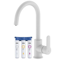 Смеситель для кухни с фильтром IDDIS Cuba CUBWTFJi05 + H851P00