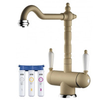 Смеситель для кухни с фильтром Omoikiri Amagasaki-CH шампань 4994082 + H851P00