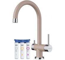 Смеситель для кухни с фильтром Omoikiri Yamada-SA бежевый 4994286 + H851P00