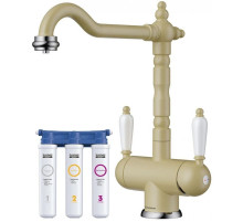 Смеситель для кухни с фильтром Omoikiri Amagasaki-MA марципан 4994233 + H851P00
