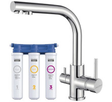 Смеситель для кухни с фильтром Paulmark Essen Es213011-CR + H851P00