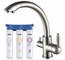 Смеситель для кухни с фильтром Paulmark Essen 213001-NI + H851P00