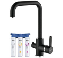 Смеситель для кухни с фильтром Paulmark Logas LO213021-418 + H851P00