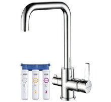 Смеситель для кухни с фильтром Paulmark Logas LO213021-CR + H851P00